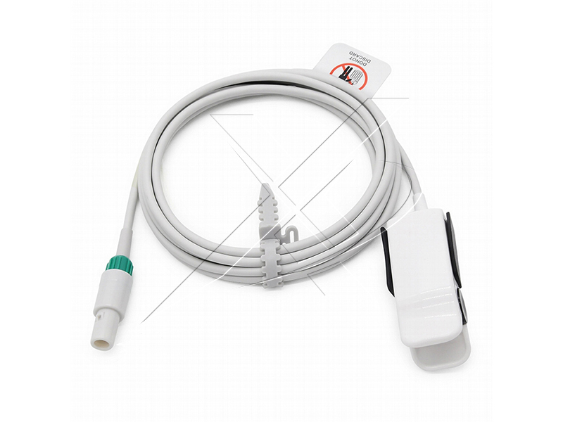 Compatible mindray spo2 sensor 6pin 2guide